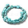 Natural Howlite Beads Strands G-C025-13-3