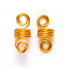 Aluminum Hair Braid Dreadlock Beads X-ALUM-S017-001A-2