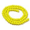 Opaque Glass Beads Stands EGLA-A035-P4mm-D04-4