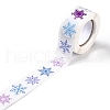 Christmas Themed Flat Round Roll Stickers DIY-B045-04A-3