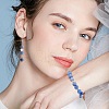 ARRICRAFT Dyed & Heated Natural Blue Aventurine Beads Strands G-AR0001-54-6