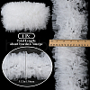 CABODYALS 3 Yards Polyester Pleated Lace Trim OCOR-CY0001-02B-2