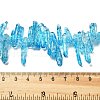 Natural Crackle Quartz Crystal Dyed Beads Strands G-I345-03B-6