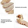 CHGCRAFT 6 Pairs Wing Alloy Brooches JEWB-CA0001-08LG-5