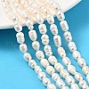 Natural Cultured Freshwater Pearl Beads Strands PEAR-I007-01B-03B-1