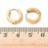 304 Stainless Steel Hoop Earrrings for Women EJEW-U066-02G-5