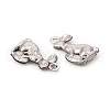 Easter 304 Stainless Steel Pendants STAS-L244-44P-3