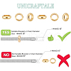 Unicraftale 100Pcs 201 Stainless Steel European Beads STAS-UN0059-47-5
