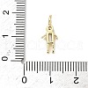 Brass Micro Pave Cubic Zirconia Pendants ZIRC-I356-17G-A01-3