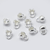 925 Sterling Silver Bead Tips Knot Covers STER-K171-48S-02-2