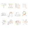 12Pcs 12 Style Natural White Shell Beads SSHEL-CJ0001-15-1