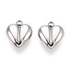 304 Stainless Steel Charms STAS-T065-80P-1