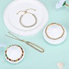 4Pcs 4 Style Cubic Zirconia Tennis Bracelets Set BJEW-SZ0002-66G-5