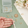 Beebeecraft 10Pcs Eco-friendly Brass Toggle Clasps KK-BBC0016-03-3