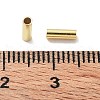 925 Sterling Silver Spacer Tube Beads STER-Z006-02B-G-3