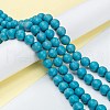 Natural Howlite Beads Strands G-C180-15B-4