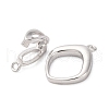 925 Sterling Silver Cord End/Tips STER-D303-01P-2