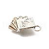 Tibetan Style Alloy Pendants TIBE-L008-51AS-2