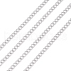 304 Stainless Steel Curb Chains CHS-F003-17P-C-1