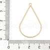 Brass Pendants KK-Z099-06C-G-3