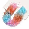 Transparent Painted Glass Beads Strands X1-DGLA-A034-T3mm-A19-1