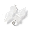 Natural Quartz Crystal Pendants G-C187-03I-2