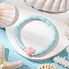 Flat Round Handmade Polymer Clay Heishi Beaded Stretch Bracelets BJEW-JB11711-02-1