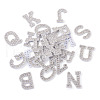 Alphabet Resin Rhinestone Patches DIY-TAC0005-45A-2