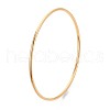 304 Stainless Steel Plain Bangles For Women BJEW-N033-02G-1