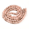 Baking Painted Glass Beads Strands DGLA-N010-8mm-02-2