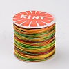 Round Waxed Polyester Cords YC-K002-0.6mm-19-1