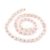 Natural Rose Quartz Beads Strands G-P463-44-3