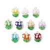 Glass Pendants PALLOY-MZ00672-1