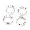 304 Stainless Steel Hoop Earrings EJEW-P177-P-07A-2