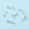 925 Sterling Silver Ice Pick Pinch Bails STER-Z001-017S-1