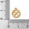 304 Stainless Steel Pendants STAS-L292-02G-3