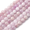 Natural Kunzite Beads Strands G-H313-01D-8mm-2