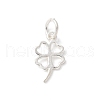S925 Sterling Silver Pendant STER-H115-08B-S-1