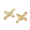 Brass Micro Pave Cubic Zirconia Pendants KK-R229-10G-F-2