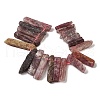 Natural Strawberry Quartz Beads Strands G-S386-D14-3
