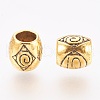 Tibetan Style European Beads GLF0932Y-2