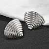 304 Stainless Steel Studs Earrings for Women EJEW-K306-22P-1