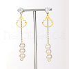 Sweet Tassel Stainless Steel Stud Earrings SA4259-2-2