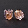 Handmade Gold Foil Lampwork Glass Beads X1-LAMP-G158-02E-4
