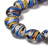 Handmade Lampwork Beads Strand LAMP-C008-09-3