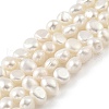 Natural Cultured Freshwater Pearl Beads Strands PEAR-A006-07G-2