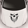 Car Decals- 1 Pcs Skull Car Hood Sticker ST-F700-1-11