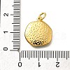 Brass Enamel Pendants KK-Q043-11G-B-2