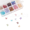 10 Colors Transparent & Frosted Czech Glass Beads KY-CJ0001-20-4