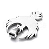 Non-Tarnish 304 Stainless Steel Pendants STAS-D036-13P-2